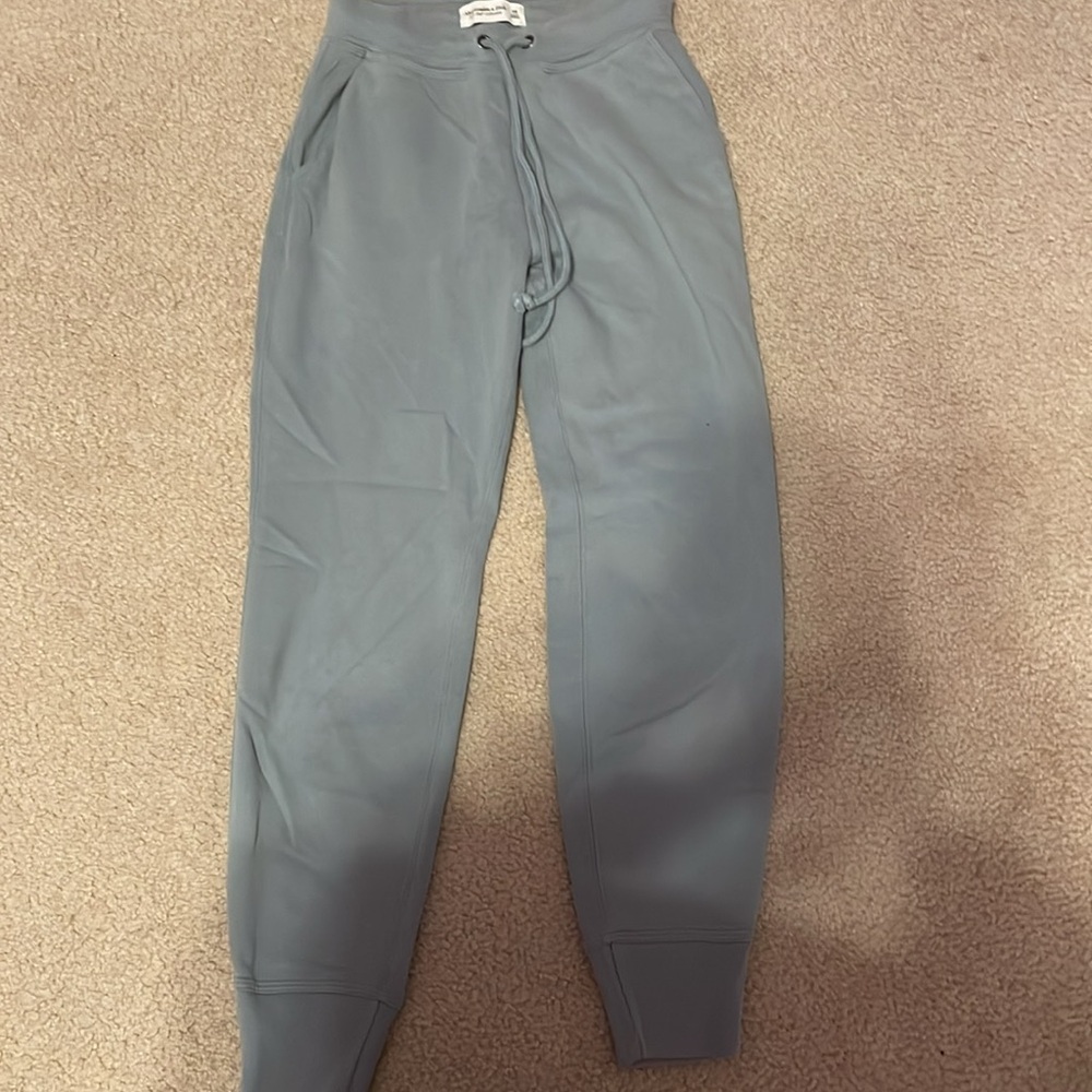 Abercrombie & Fitch Dusty Blue Jogger Sweatpants - Picture 2 of 5